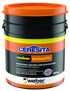 Weber Techos Pu, Poliuretanica Memb Liquida Blanca × 20 Kgs. *48*