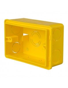 Caja Plastica P/luz Rectangular 6,5 X 11 Cm., *150*