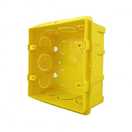 Caja Plastica P/luz Mignon 6,5 X 6,5 Cm., *30*